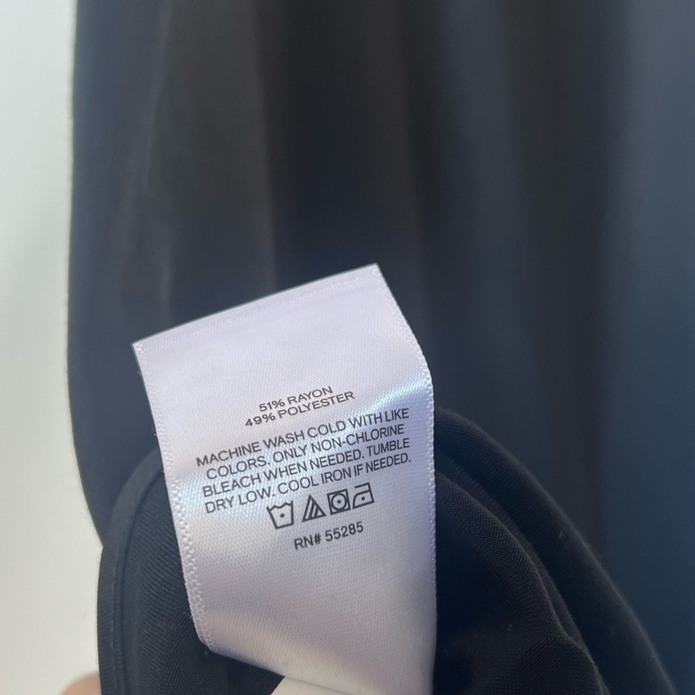 Express Black Cowl Neck Slip Midi Dress – Size M - Picture 11 of 12